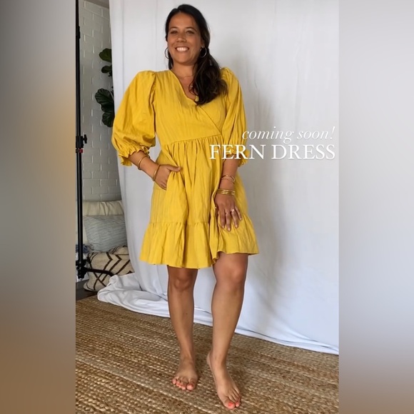 •NWOT Carly Jean Los Angeles FERN Dress. - Picture 12 of 12